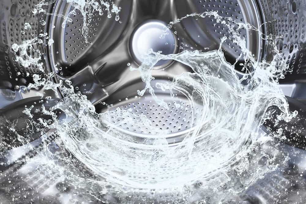 洗碗机/洗衣机内的漩涡水。
