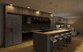 大型豪华厨房设计