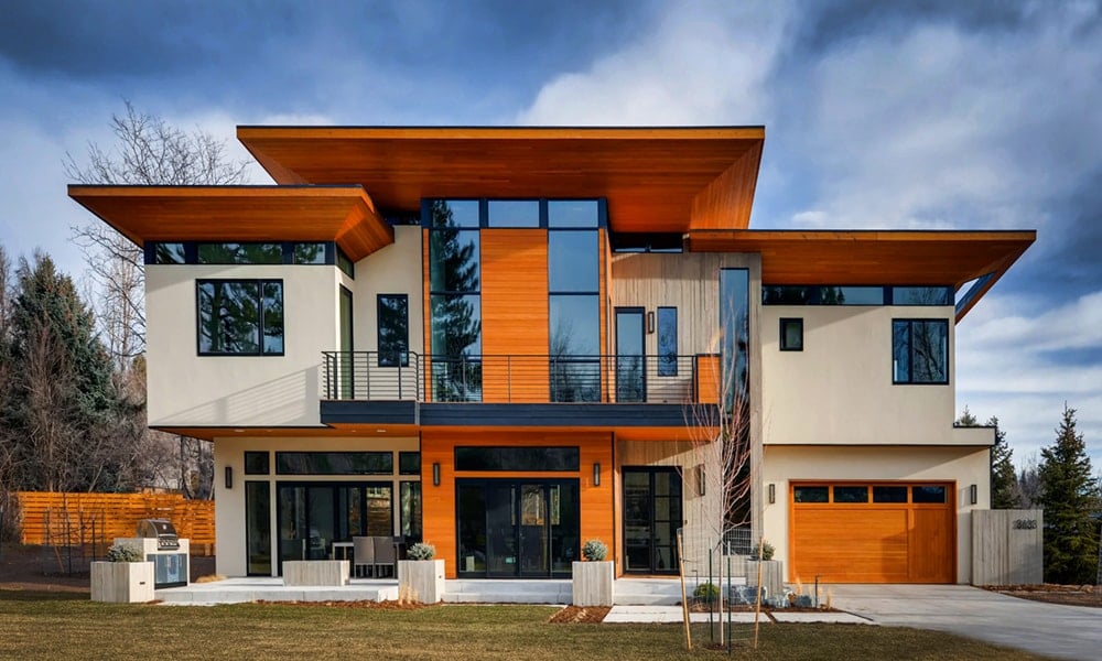 科罗拉多州博尔德的近净零能源现代住宅，由Rodwin Architecture和Skycastle Construction设计